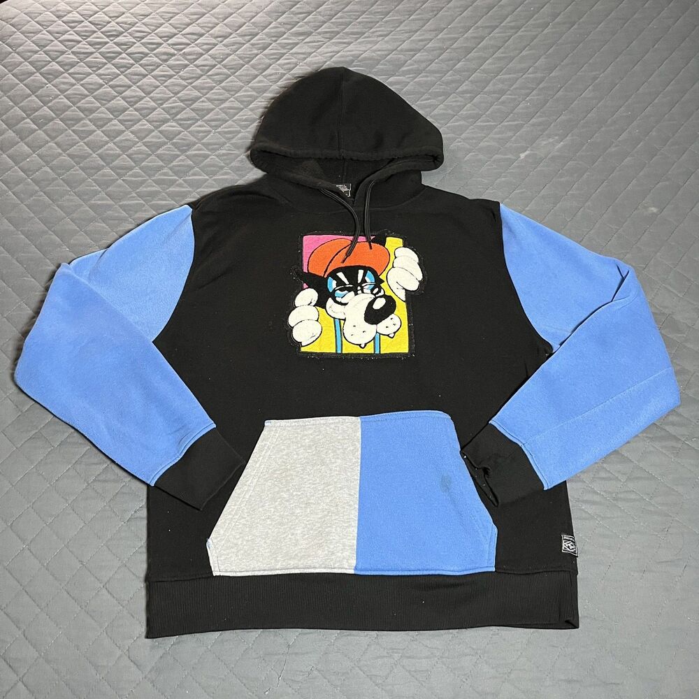 Southpole 90’s Felix Cat Cartoon Graphic Grunge Pullover Sweatshirt, Large
